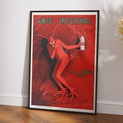 Anis Infernal 1905 - Reklameplakat