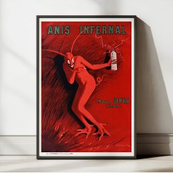 Anis Infernal 1905 - Reklameplakat