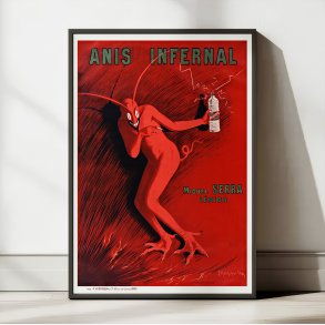Anis Infernal 1905 - Reklameplakat
