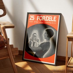 Nilfisk 1935 - Dansk reklameplakat