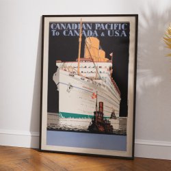 Canadian Pacific 1933 - Plakat
