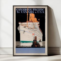 Canadian Pacific 1933 - Plakat