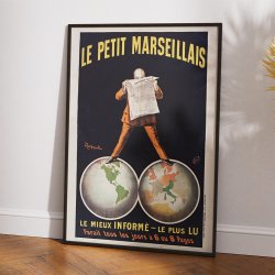 Le Petit Marseillais 1911 - Reklameplakat