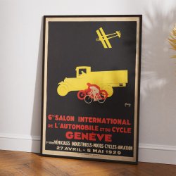 Motorshow Genve 1929 - Plakat