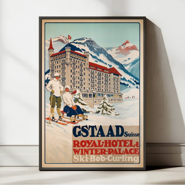 Gstaad Royal-Hotel - Reklameplakat