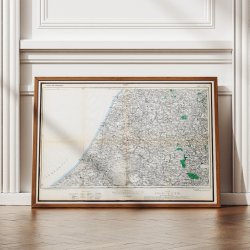 Lkken &amp; Hjrring 1916 - Tysk militrkort