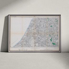 Lkken & Hjrring 1916 - Tysk militrkort