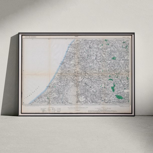 Lkken &amp; Hjrring 1916 - Tysk militrkort