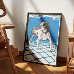 Bulldog 1912 - Kunstplakat