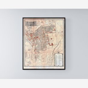 Jerusalem 1920 - Bykort - 4555 cm