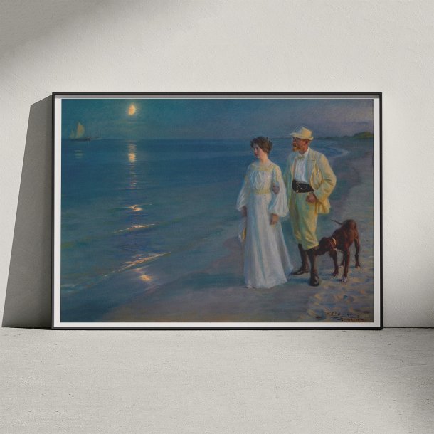 Skagen strand 1899 - Kryer plakat