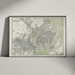 Kbenhavns Grundvand 1882 - Oversigtskort