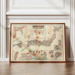 Imperial Japan 1895 - verdenskort