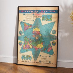 Alaska krigskort - WWII plakat