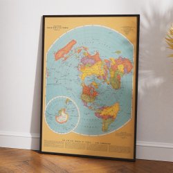 Polarcirklen 1943 - Verdenskort