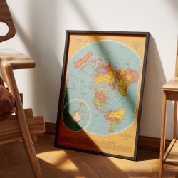 Polarcirklen 1943 - Verdenskort