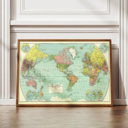 National Geographic 1932 - Verdenskort