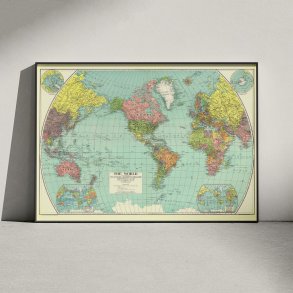 National Geographic 1932 - Verdenskort