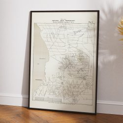 Farvandet ud for Frederikshavn 1874 - Opmaaling