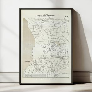 Farvandet ud for Frederikshavn 1874 - Opmaaling