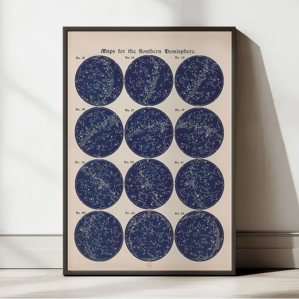 Atlas of the Heavens 1884 - Astronomi