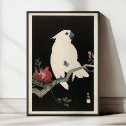 Kaketoe og granatble 1930 - Japansk plakat