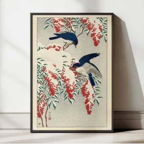 Fluesnappere 1925 - Fugleplakat