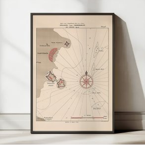 Opmaaling ud for Frederikshavn 1694-95