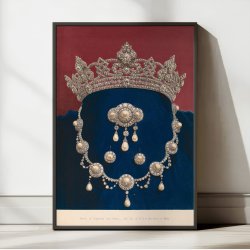 Juveler - Kongeligt bryllup 1863 - Historisk tryk