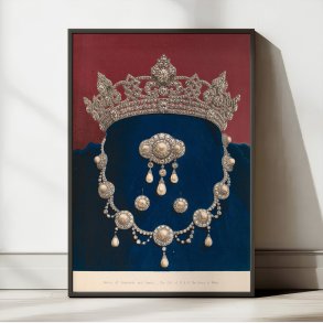 Juveler - Kongeligt bryllup 1863 - Historisk tryk