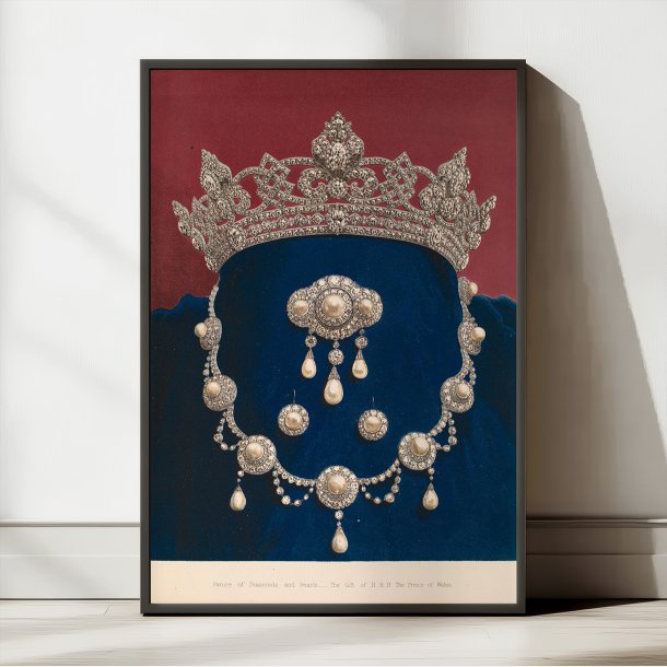 Juveler - Kongeligt bryllup 1863 - Historisk tryk