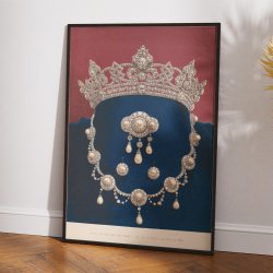 Juveler - Kongeligt bryllup 1863 - Historisk tryk