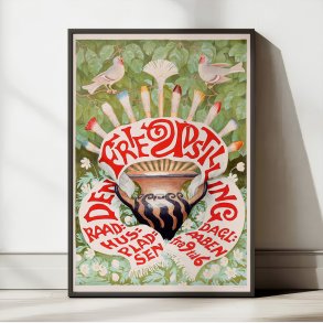 Den Frie Udstilling 1893 - Kunstplakat
