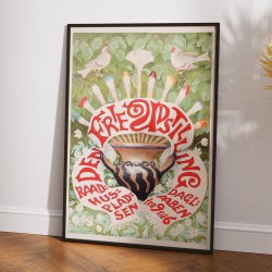 Den Frie Udstilling 1893 - Kunstplakat