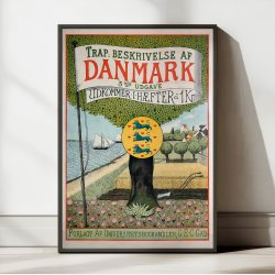 Trap Danmark 1898 - Bogillustration