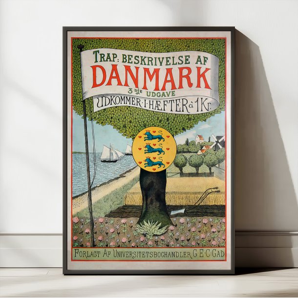 Trap Danmark 1898 - Bogillustration