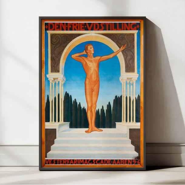 Den Frie Udstilling 1910 - Kunstplakat