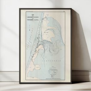 Limfjordstangen & Thyborn Kanal 1883 - Skort