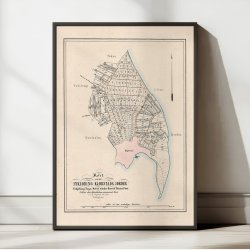 Nykbing Mors 1870 - Matrikel- &amp; bykort