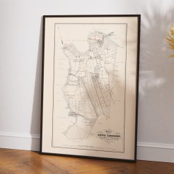 Skive Landsogn 1870 - Matrikel &amp; bykort