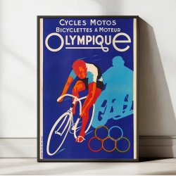 Olympique Bicycles 1931 - Reklameplakat