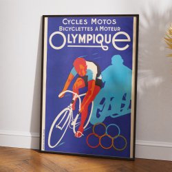 Olympique Bicycles 1931 - Reklameplakat