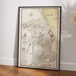 Kronborg Gevrfabrik 1764 - Grundplan