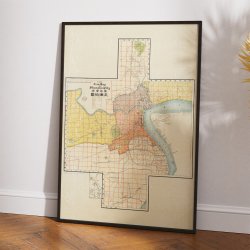 Shanghai 1916 - Bykort