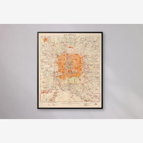 Peking 1907 - Bykort