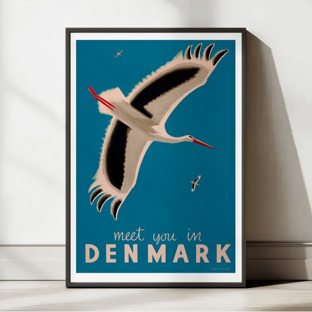 Stork - Meet You in Denmark - Turistplakat