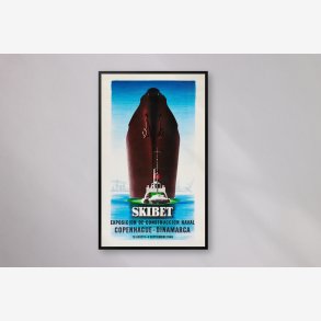 Skibet - Aage Sikker Hansen plakat