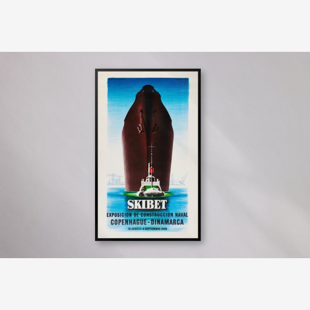 Skibet - Aage Sikker Hansen plakat