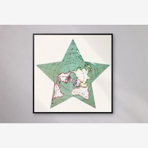 Stjerneformet verdenskort 1880 - Projektion