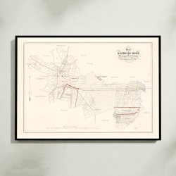 Hjrring Sogn 1870 - Matrikelkort